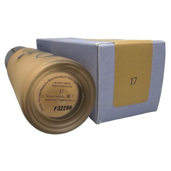 Saie Glowy Super Skin Lightweight Luminous Foundation - Shade 17 - 1.0 fl oz - Picture 5 of 6